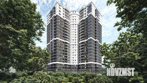 2-к квартира, строящийся дом, 44м2, 21/22 этаж