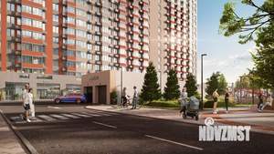 2-к квартира, строящийся дом, 45м2, 8/25 этаж