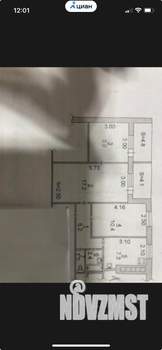 3-к квартира, вторичка, 52м2, 8/9 этаж
