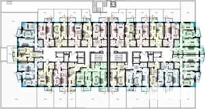 3-к квартира, сданный дом, 102м2, 2/24 этаж