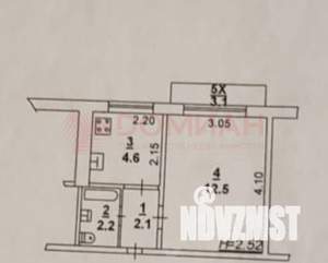 1-к квартира, вторичка, 22м2, 9/9 этаж