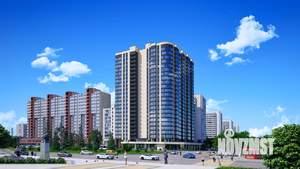 3-к квартира, сданный дом, 68м2, 13/26 этаж