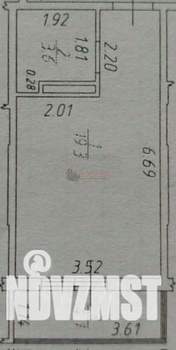 Студия квартира, вторичка, 25м2, 3/10 этаж