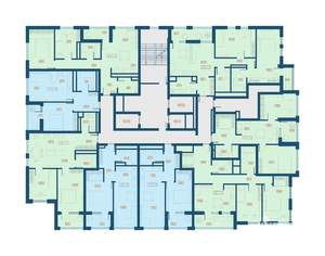 2-к квартира, вторичка, 57м2, 9/24 этаж