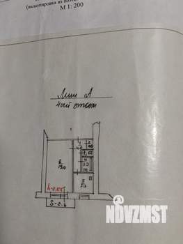 1-к квартира, вторичка, 32м2, 4/9 этаж