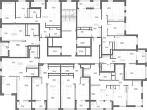 1-к квартира, вторичка, 45м2, 23/24 этаж