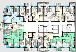 3-к квартира, строящийся дом, 70м2, 21/25 этаж