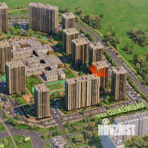 3-к квартира, вторичка, 73м2, 17/24 этаж