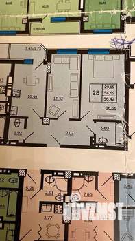 2-к квартира, вторичка, 55м2, 14/24 этаж