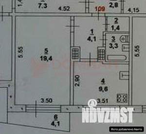 1-к квартира, вторичка, 39м2, 1/9 этаж