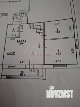 3-к квартира, вторичка, 164м2, 15/17 этаж