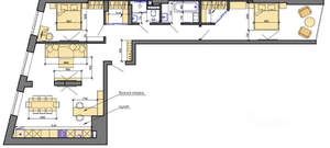 3-к квартира, вторичка, 91м2, 22/25 этаж