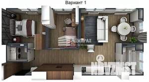 3-к квартира, вторичка, 69м2, 24/25 этаж