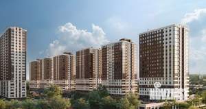 2-к квартира, строящийся дом, 41м2, 2/25 этаж