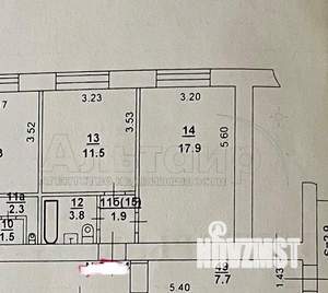 2-к квартира, вторичка, 40м2, 8/9 этаж