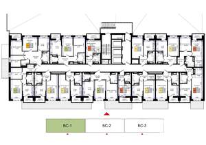 3-к квартира, вторичка, 65м2, 2/25 этаж