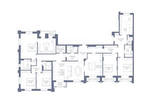 6-к квартира, вторичка, 270м2, 3/7 этаж