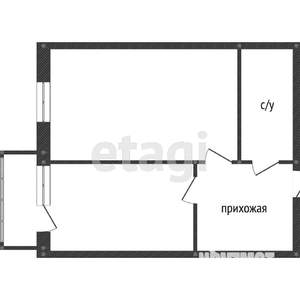 1-к квартира, вторичка, 40м2, 9/17 этаж