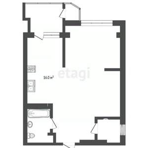 2-к квартира, вторичка, 67м2, 13/18 этаж