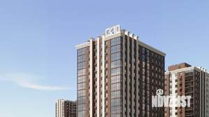 2-к квартира, строящийся дом, 41м2, 2/25 этаж