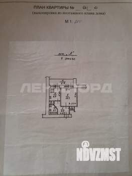 1-к квартира, вторичка, 36м2, 7/12 этаж