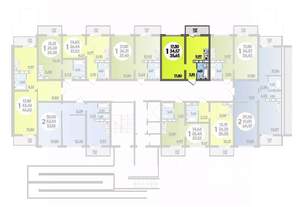 1-к квартира, строящийся дом, 36м2, 10/16 этаж