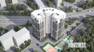 Студия квартира, строящийся дом, 45м2, 9/22 этаж