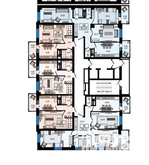 1-к квартира, вторичка, 37м2, 17/24 этаж