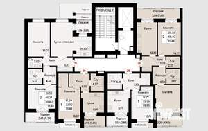 2-к квартира, вторичка, 61м2, 7/8 этаж