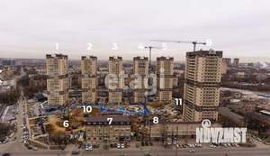 2-к квартира, вторичка, 55м2, 18/25 этаж