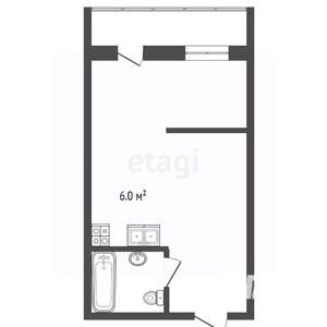 Студия квартира, вторичка, 29м2, 14/25 этаж