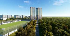 2-к квартира, вторичка, 48м2, 23/24 этаж