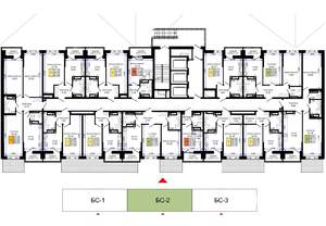 1-к квартира, вторичка, 38м2, 2/25 этаж