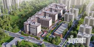 1-к квартира, строящийся дом, 48м2, 2/9 этаж