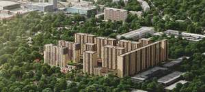 1-к квартира, сданный дом, 42м2, 15/22 этаж